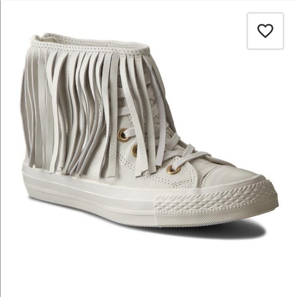 converse fringe high top